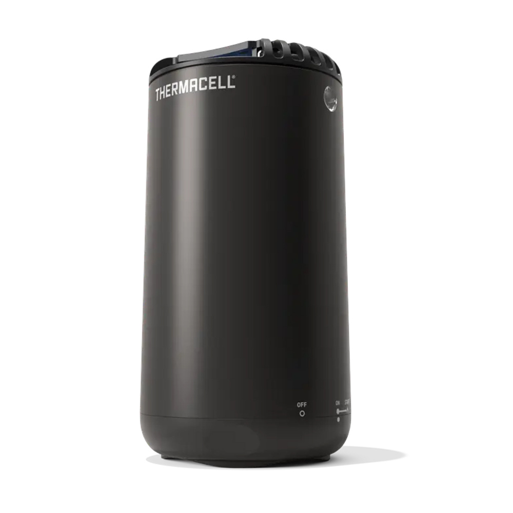 Diffuseur extérieur anti-moustiques thermacell le patio noir est sans-fil avec recharge incluse