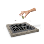 Traitement des larves de moustiques avec les tablettes Inzecto