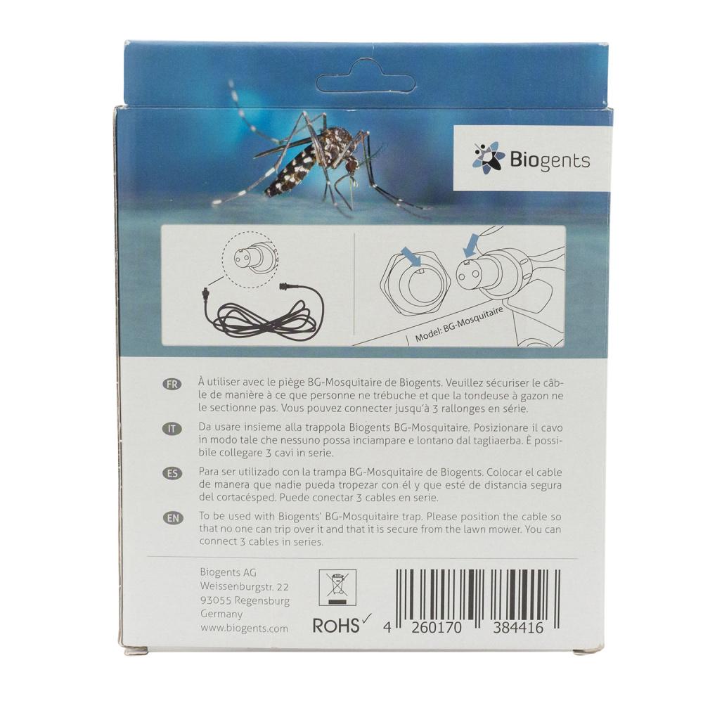 Rallonge Biogents pour éloigner les pièges à moustiques d'extérieur
