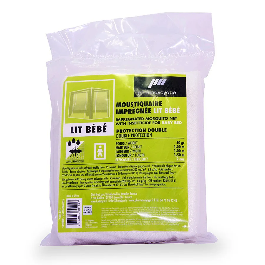 Moustiquaire lit bébé